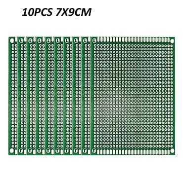 Lehimləmə üçün universal delikli prototip lövhələr – 10 ədəd dəst - 1