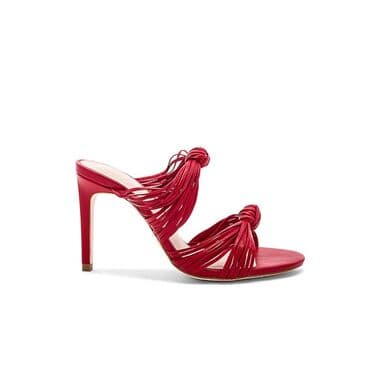 домашние тапочки зайчики: Сабо, Размер: 39.5, цвет - Красный, Новый — 1