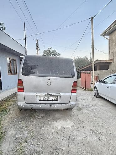 mersedes salon: Mercedes-Benz Vito miniven - Kuzov: gümüşü rəng, 5 qapı - Salon — 2