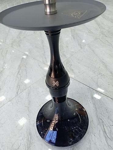 bas: Qəlyan – metal gövdəli, şüşə kolbalı tam dəst - Material: paslanmayan — 6