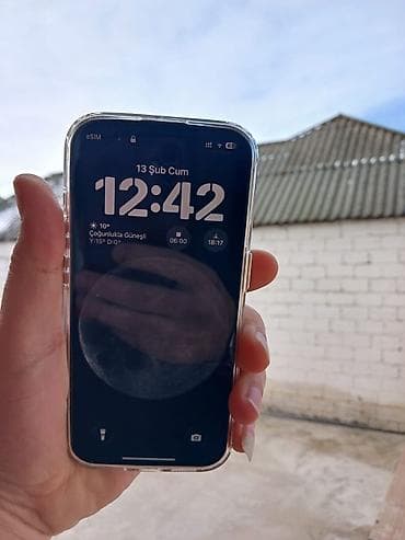 iphone 12 i: IPhone 15 Pro, 256 GB, Gümüşü, Face ID — 1