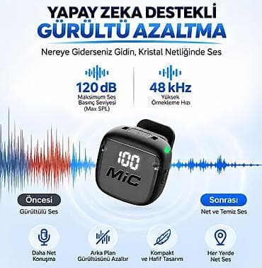 adapt: Whatsappa yazın yanlız Avtomatik Səsboğucu, Portativ Rəqəmsal Ekranlı — 4