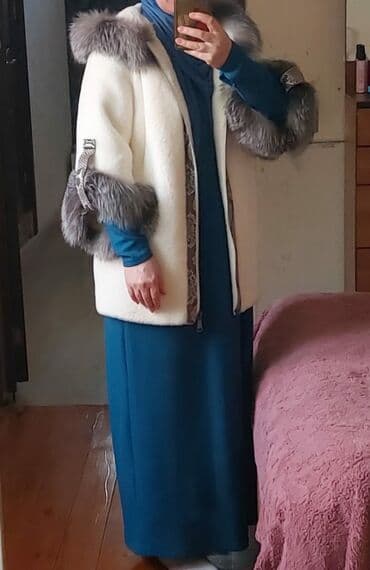 çimərlik geyimi: Natural kürk, kantı natural ilan dərisi — 2