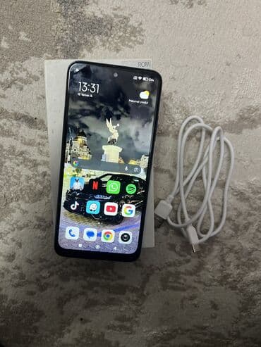 quba telfon: Redmi Note 11S, 128 GB, rəng - Göy, Face ID — 9