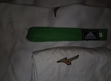 qadınlar üçün məxmər ryukzaklar: Original mizuno judo forması judogi 175 razmer cox az işlənilib — 3