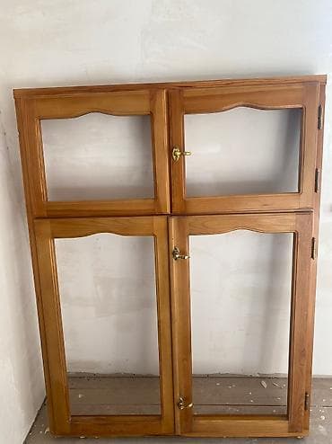 İki Taxta pəncərə yenidir işlənməyib Biri 200 manat real alıcıya