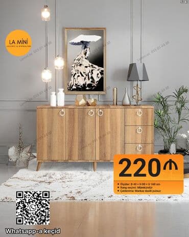 korka kamot: Qonaq otağı üçün, Siyirməli, Güzgüsüz, Zəmanətsiz, Kredit yoxdur — 1