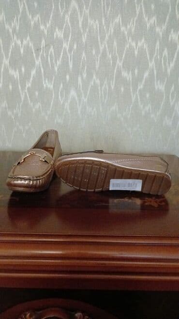 женские слипоны на высокой подошве: Размер: 37, цвет - Коричневый, Новый — 3