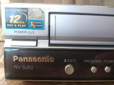 Магнитофоны: Panasonic NV-SJ50 VHS videomaqnitofon - Super Drive mexanizmi - — 4