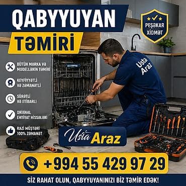 Qabyuyan maşınlar: Qabyuyanların peşəkar təmiri xidməti - Bütün marka və modellərin — 1