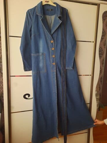 ikinci el subalar: Cins üst geyimi. Az geyinilib. Ustundə oz materealından remeni de var — 1