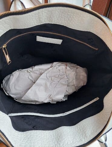 louis vuitton canta: Çanta, Burberry.Təmiz quzu dərisi,yeni original çanta — 4