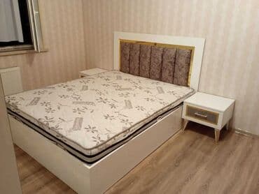 ucuz krafat: Yeni, İkinəfərlik çarpayı, Bazalı, Matras ilə, Siyirməsiz — 10