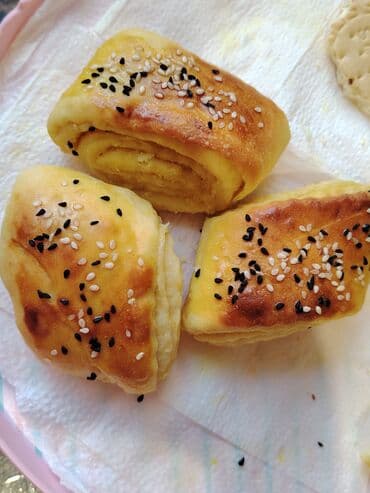 toxuma əl işləri: Yumusaq şirin kete — 2