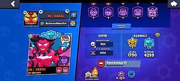 gamestation 3: Brawl Stars hesabı – ZN | ABBAS - Kupa yolu: 34,357 (ən yüksək — 3