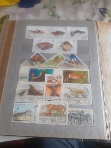 Марки: Filateliya albomu – müxtəlif ölkələrdən tematik markalar kolleksiyası — 5