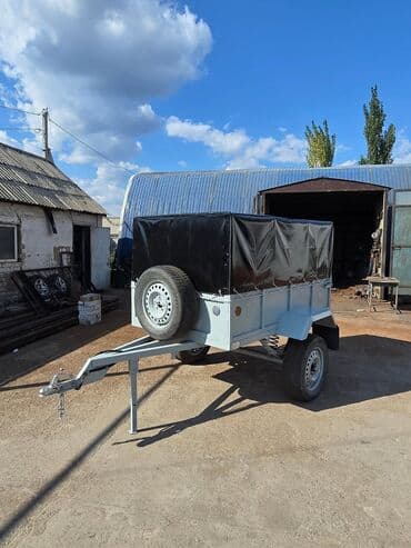 чемодан с инструментами для автомобиля: Yük qoşqusu – yüngül avtomobillər üçün - Tək oxlu, möhkəm metal — 1