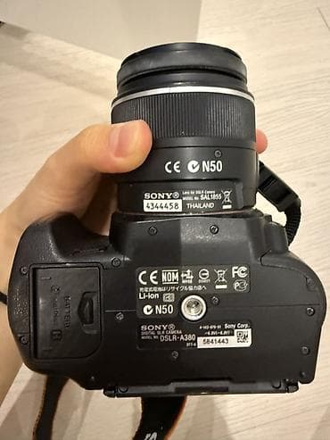 televizor 55: Sony Alpha DSLR-A380 fotoaparat dəsti - Model: Sony DSLR-A380 (Alpha — 1