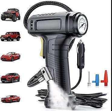 elektrikli maped: Avtomobil şinləri üçün portativ kompressor (12V) - 12V avtomobil — 1