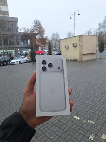 IPhone 17 Pro, 256 GB, Matte Silver, Sənədlərlə, Barmaq izi, Zəmanət