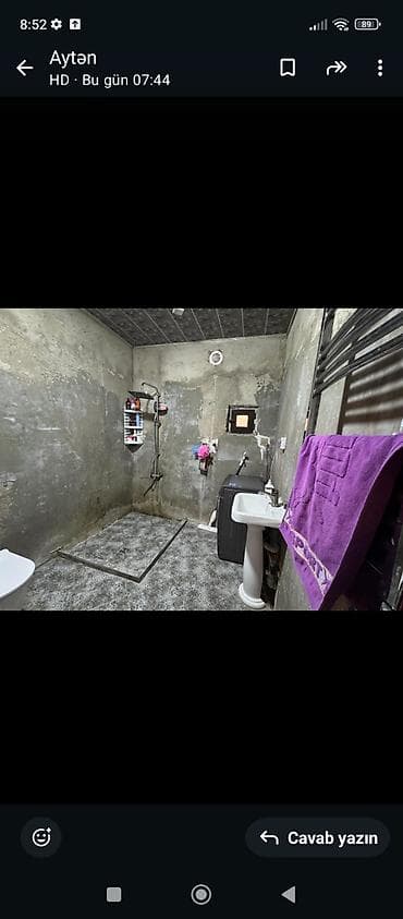 en son ev elanlari: 3 otaqlı həyət evi - Plan: 1 otaq, ayrıca mətbəx üçün ayrılmış zona; — 9