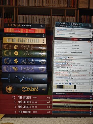 2 kitab istisna (qızıl dana, qara süd) hamısı yenidir. Həzi - 28 arası