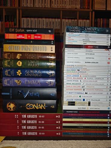 nargiz najaf 7 8: 2 kitab istisna (qızıl dana, qara süd) hamısı yenidir. Həzi - 28 arası — 1