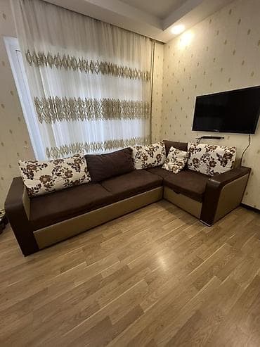 Künc divan – çevrilə bilən yatacaq funksiyalı, ikirəng kombinasiyalı — 3