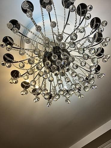 Ev və bağ: Çılçıraq, 10 və daha çox lampa, Metal — 2