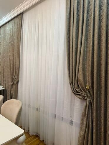 Yeni, Kətan Tül, rəng - Ağ, Ünvandan götürmə, Pulsuz çatdırılma, Ödənişli çatdırılma