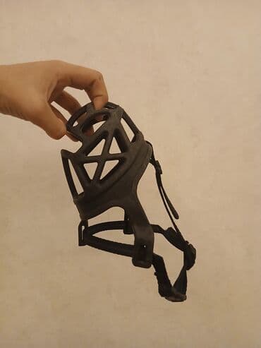 Audi: İt üçün ağızlıq (maska) - Material: yumşaq, lakin möhkəm elastik — 3