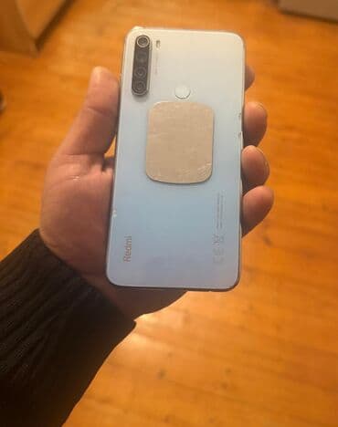 note 11 ikinci el: Redmi Note 8, 64 GB, rəng - Mavi, Barmaq izi — 3