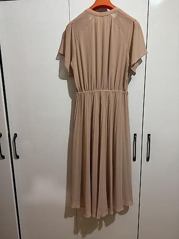 Женская одежда: Повседневное платье, Миди, H&M, M, L — 2