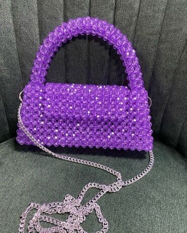 irshad telecom is saatlari: Muncuq cantalar.istenilen rengi sifatis vere bilersiz — 3