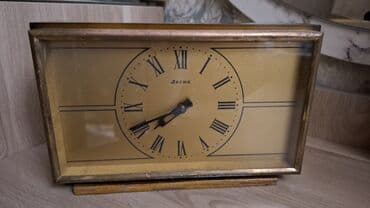 настольные часы: Настольные часы, Механические — 1