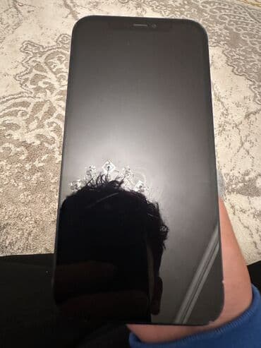 ikinci el ayfon 12: IPhone 12, Черный, Face ID — 2