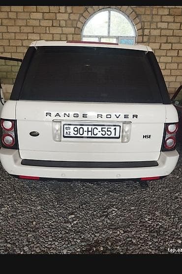 Land Rover Range Rover HSE (L322) – ağ rəng, 5 qapı, 5 yerlik lüks lalafo.az -da Land Rover Range Rover HSE (L322) – ağ rəng, 5 qapı, 5 yerlik lüks