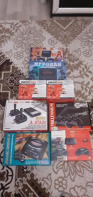 kompüter çanta: Atari dendy sega fat sega megadrive 2 terminator cesisd coxdu — 1