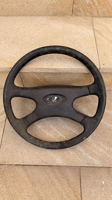 belarus ehtiyat hisseleri: Lada sükan çarxı - Orijinal Lada emblemi ilə - 3 barmaqlı dizayn — 2