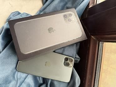 Компьютеры, ноутбуки и планшеты: IPhone 11 Pro Max, 256 ГБ, Matte Midnight Green, Face ID — 2
