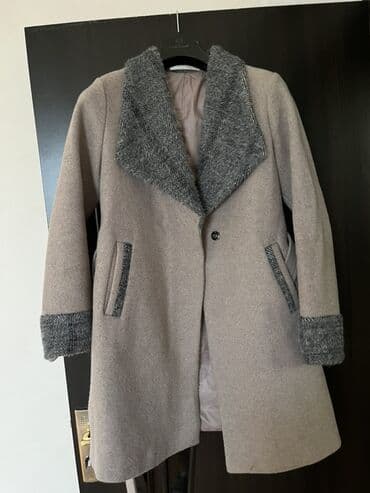 женские длинные перчатки: Qadın paltosu – bej rəngdə, klassik fason - Dizə yaxın uzunluq - Tək — 1