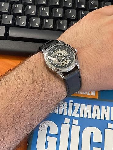 Qol saatları və aksesuarlar: İşlənmiş, Klassik Saat dəsti, rəng - Qızılı — 3