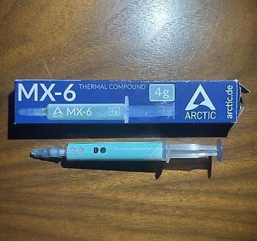 MX6 Arctic Termopasta, bir dəfə istifadə olunub