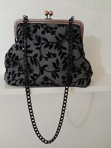 bil: Retro tərzli qadın dəbli çantaları - Model: Vintage çərçivəli — 6