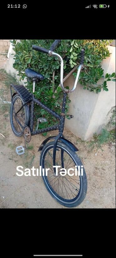 трехколесный велосипед для взрослых в баку: Velosiped – şəhər içi istifadə üçün sadə model 65 m İdiyal vəziyətdə — 1