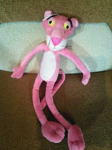 azərbaycan it adları: Pembe panter tezedi olcusu 35 sm qiymeti 20 azn basqa oyuncaqlarda var — 1