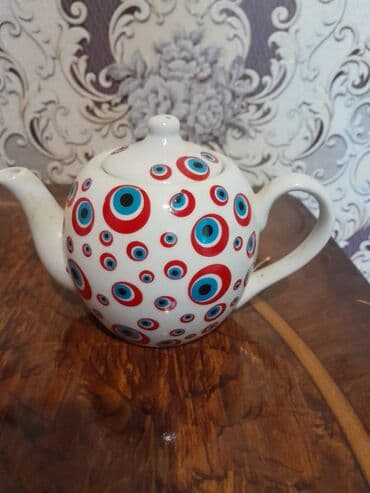 caydanliq: Новый, цвет - Белый, Заварочный чайник, Керамика, 0,5 л — 2