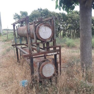 su cenləri: Bak, Metal, 150 l l, İşlənmiş, Ünvandan götürmə — 1