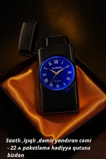 qizil uezuek type 1: Klassik Saat dəsti, rəng - Qara — 1