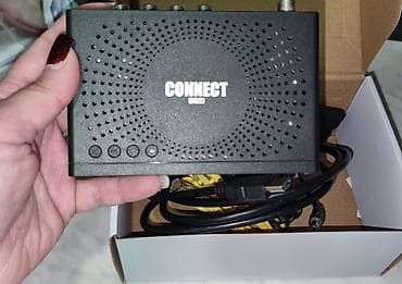 tv tuner satilir: CONNECT DVB-T2 rəqəmsal TV tüneri Xüsusiyyətlər: - DVB-T2 standartını — 1